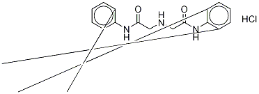 2,2’-亞氨基二(N-(2,6-二甲基苯基)乙?；一鵬酰胺鹽酸鹽結(jié)構(gòu)式_1135231-62-7結(jié)構(gòu)式