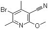 5-Bromo-2-methoxy-4,6-dimethylnicotinonitrileStructure,113893-02-0Structure 5-Bromo-2-methoxy-4,6-dimethylnicotinonitrile Structure,113893-02-0Structure