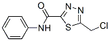 5-(Chloromethyl)-N-phenyl-1,3,4-thiadiazole-2-carboxamideStructure,113940-13-9Structure 5-(Chloromethyl)-N-phenyl-1,3,4-thiadiazole-2-carboxamide Structure,113940-13-9Structure
