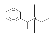(9CI)-2-[1-(三乙基甲硅烷基)乙基]-吡啶結(jié)構(gòu)式_113948-60-0結(jié)構(gòu)式
