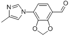 1,3-benzodioxole-4-carboxaldehyde, 7-(4-methyl-1H-imidazol-1-yl)-Structure,1139819-89-8Structure 1,3-benzodioxole-4-carboxaldehyde, 7-(4-methyl-1H-imidazol-1-yl)- Structure,1139819-89-8Structure