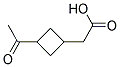 (9ci)-3-乙?；?環(huán)丁烷乙酸結(jié)構式_114050-60-1結(jié)構式