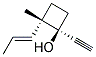 (9ci)-1-乙炔-2-甲基-2-(1-丙烯基)-環(huán)丁醇結(jié)構(gòu)式_114179-21-4結(jié)構(gòu)式