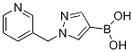 1-(Pyridin-3-ylmethyl)pyrazole-4-boronic acidStructure,1141888-95-0Structure 1-(Pyridin-3-ylmethyl)pyrazole-4-boronic acid Structure,1141888-95-0Structure