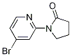2-Pyrrolidinone, 1-(4-bromo-2-pyridinyl)-Structure,1142194-39-5Structure 2-Pyrrolidinone, 1-(4-bromo-2-pyridinyl)- Structure,1142194-39-5Structure