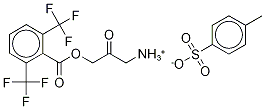 2,6-Trifluoromethylbenzyloxy glycine methyl ketone tosylateStructure,1144516-95-9Structure 2,6-Trifluoromethylbenzyloxy glycine methyl ketone tosylate Structure,1144516-95-9Structure
