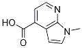 1-Methyl-7-azaindole-4-carboxylic acidStructure,1147753-38-5Structure 1-Methyl-7-azaindole-4-carboxylic acid Structure,1147753-38-5Structure