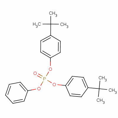 Phenyl di-p-tert-butylphenyl phosphateStructure,115-87-7Structure Phenyl di-p-tert-butylphenyl phosphate Structure,115-87-7Structure