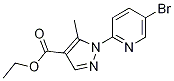 Ethyl 1-(5-bromopyridin-2-yl)-5-methylpyrazole-4-carboxylateStructure,1150164-72-9Structure Ethyl 1-(5-bromopyridin-2-yl)-5-methylpyrazole-4-carboxylate Structure,1150164-72-9Structure