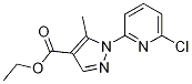 Ethyl 1-(6-chloropyridin-2-yl)-5-methyl-1h-pyrazole-4-carboxylateStructure,1150164-74-1Structure Ethyl 1-(6-chloropyridin-2-yl)-5-methyl-1h-pyrazole-4-carboxylate Structure,1150164-74-1Structure