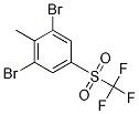 2,6-Dibromo-4-(trifluoromethylsulfonyl)tolueneStructure,1150271-31-0Structure 2,6-Dibromo-4-(trifluoromethylsulfonyl)toluene Structure,1150271-31-0Structure