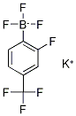 Potassium 2-fluoro-4-(trifluoromethyl)phenyltrifluoroborateStructure,1150655-12-1Structure Potassium 2-fluoro-4-(trifluoromethyl)phenyltrifluoroborate Structure,1150655-12-1Structure