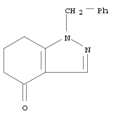 1-Benzyl-6,7-dihydro-1h-indazol-4(5h)-one Structure,115310-16-2Structure