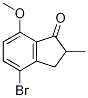 4-Bromo-7-methoxy-2-methyl-2,3-dihydro-1h-inden-1-oneStructure,1155261-18-9Structure 4-Bromo-7-methoxy-2-methyl-2,3-dihydro-1h-inden-1-one Structure,1155261-18-9Structure