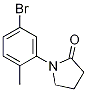 1-(5-Bromo-2-methylphenyl)pyrrolidin-2-oneStructure,1157775-71-7Structure 1-(5-Bromo-2-methylphenyl)pyrrolidin-2-one Structure,1157775-71-7Structure