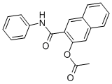 2-Acetoxy-3-naphthoic acid anilide Structure,1163-67-3Structure