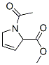 (9ci)-1-乙?；?2,5-二氫-1H-吡咯-2-羧酸甲酯結(jié)構(gòu)式_116381-61-4結(jié)構(gòu)式