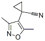 (9ci)-1-(3,5-二甲基-4-異噁唑基)-環(huán)丙烷甲腈結(jié)構(gòu)式_116446-25-4結(jié)構(gòu)式