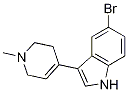 5-Bromo-3-(1-methyl-1,2,3,6-tetrahydropyridin-4-yl)-1h-indoleStructure,116480-53-6Structure 5-Bromo-3-(1-methyl-1,2,3,6-tetrahydropyridin-4-yl)-1h-indole Structure,116480-53-6Structure