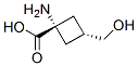 反式-(9ci)-1-氨基-3-(羥基甲基)-環(huán)丁烷羧酸結(jié)構(gòu)式_116823-32-6結(jié)構(gòu)式