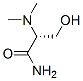 (r)-(9ci)-2-(二甲基氨基)-3-羥基丙酰胺結(jié)構(gòu)式_116833-21-7結(jié)構(gòu)式