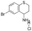 4-Amino-6-bromo-3,4-dihydro-2h-1-benzothiopyran hydrochlorideStructure,1170470-60-6Structure 4-Amino-6-bromo-3,4-dihydro-2h-1-benzothiopyran hydrochloride Structure,1170470-60-6Structure