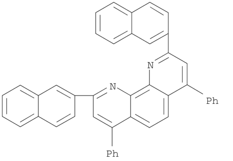 2,9-Di-2-naphthalenyl-4,7-diphenyl-1,10-phenanthroline Structure,1174006-43-9Structure