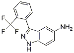 3-(2-(Trifluoromethyl)phenyl)-1h-indazol-5-amineStructure,1175843-03-4Structure 3-(2-(Trifluoromethyl)phenyl)-1h-indazol-5-amine Structure,1175843-03-4Structure