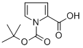 1-(Tert-butoxycarbonyl)-1h-pyrrole-2-carboxylic acid Structure,117657-40-6Structure