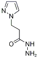 3-(1H-pyrazol-1-yl)propanohydrazideStructure,1177300-40-1Structure 3-(1H-pyrazol-1-yl)propanohydrazide Structure,1177300-40-1Structure