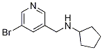 N-((5-溴吡啶-3-基)甲基)環(huán)戊胺結(jié)構(gòu)式_1183060-02-7結(jié)構(gòu)式