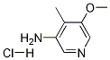 5-Methoxy-4-methylpyridin-3-amine hydrochlorideStructure,1185094-00-1Structure 5-Methoxy-4-methylpyridin-3-amine hydrochloride Structure,1185094-00-1Structure