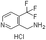 3-Pyridinemethanamine, 4-(trifluoromethyl)-, hydrochloride (1:1)Structure,1185138-23-1Structure 3-Pyridinemethanamine, 4-(trifluoromethyl)-, hydrochloride (1:1) Structure,1185138-23-1Structure
