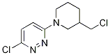 3-Chloro-6-(3-(chloromethyl)piperidin-1-yl)pyridazineStructure,1185310-44-4Structure 3-Chloro-6-(3-(chloromethyl)piperidin-1-yl)pyridazine Structure,1185310-44-4Structure