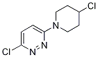 3-Chloro-6-(4-chloropiperidin-1-yl)pyridazineStructure,1185318-06-2Structure 3-Chloro-6-(4-chloropiperidin-1-yl)pyridazine Structure,1185318-06-2Structure