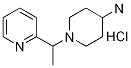 1-(1-吡啶-2-基-乙基)-哌啶-4-胺鹽酸鹽結(jié)構(gòu)式_1185320-11-9結(jié)構(gòu)式