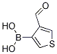 (4-Formylthiophen-2-yl)boronicacidStructure,1186026-19-6Structure (4-Formylthiophen-2-yl)boronicacid Structure,1186026-19-6Structure