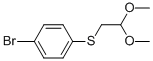 (4-Bromophenyl)(2,2-dimethoxyethyl)sulfaneStructure,118780-12-4Structure (4-Bromophenyl)(2,2-dimethoxyethyl)sulfane Structure,118780-12-4Structure