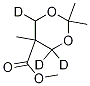 2,2,5-Trimethyl-1,3-dioxane-5-carboxylic acid methyl ester-d3Structure,1189460-82-9Structure 2,2,5-Trimethyl-1,3-dioxane-5-carboxylic acid methyl ester-d3 Structure,1189460-82-9Structure