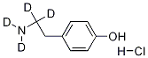 鹽酸酪胺-D4結(jié)構(gòu)式_1189884-47-6結(jié)構(gòu)式