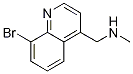 1-(8-Bromoquinolin-4-yl)-n-methylmethanamineStructure,1190322-58-7Structure 1-(8-Bromoquinolin-4-yl)-n-methylmethanamine Structure,1190322-58-7Structure