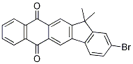 2-Bromo-13,13-dimethyl-13h-indeno[1,2-b]anthracene-6,11-dione Structure,1196107-73-9Structure