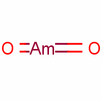 Americium dioxideStructure,12005-67-3Structure Americium dioxide Structure,12005-67-3Structure