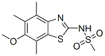 Methanesulfonamide, n-(6-methoxy-4,5,7-trimethyl-2-benzothiazolyl)-Structure,120165-56-2Structure Methanesulfonamide, n-(6-methoxy-4,5,7-trimethyl-2-benzothiazolyl)- Structure,120165-56-2Structure