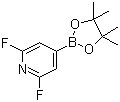 2,6-Difluoro-4-(4,4,5,5-tetramethyl-1,3,2-dioxaborolan-2-yl)pyridineStructure,1204333-58-3Structure 2,6-Difluoro-4-(4,4,5,5-tetramethyl-1,3,2-dioxaborolan-2-yl)pyridine Structure,1204333-58-3Structure
