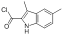 1H-indole-2-carbonyl chloride, 3,5-dimethyl-(9ci)Structure,120608-02-8Structure 1H-indole-2-carbonyl chloride, 3,5-dimethyl-(9ci) Structure,120608-02-8Structure