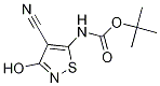 Tert-butyl 4-cyano-3-hydroxyisothiazol-5-ylcarbamateStructure,1207176-04-2Structure Tert-butyl 4-cyano-3-hydroxyisothiazol-5-ylcarbamate Structure,1207176-04-2Structure