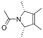 1H-pyrrole, 1-acetyl-2,5-dihydro-2,3,4,5-tetramethyl-, cis-(9ci) Structure,120892-99-1Structure