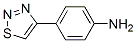 4-(1,2,3-Thiadiazol-4-yl)anilineStructure,121180-51-6Structure 4-(1,2,3-Thiadiazol-4-yl)aniline Structure,121180-51-6Structure