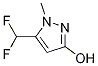 5-(Difluoromethyl)-1-methyl-1h-pyrazol-3-olStructure,121303-75-1Structure 5-(Difluoromethyl)-1-methyl-1h-pyrazol-3-ol Structure,121303-75-1Structure